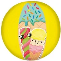 Happy People Badespielzeug Happy Summer Strandball Wasserball (ca. 29 cm)