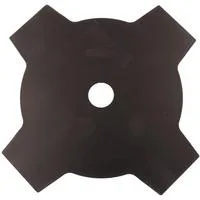 4-Zahn-Schlagmesser 230 x 25,4mm, Ersatzmesser für Sensen und Freischneider
