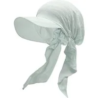 Zaewry Visor Damen Turban Mütze mit Schirm – Leichte Sommer Beanie für Haarverlust (1-St) Weiche Kopfbedeckung & Sonnenschutz für Alltag, Strand und Outdoor