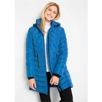 bonprix Steppjacke mit wattierter Füllung, mit abnehmbarer Kapuze, pflegeleicht