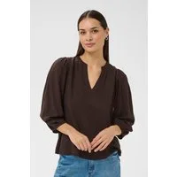 KAFFE Kurzarmbluse Kurzarm-Bluse KAmilia