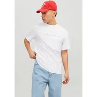 Jack & Jones Rundhalsshirt JJESTAR mit Pigmentprint und Baumwollgefühl Baumwolle, relaxed fit