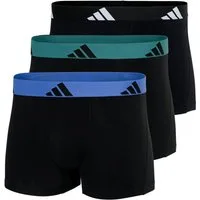 adidas Sportswear Trunk Trunk Active Flex Cotton (3-St., 3er Set) mit flexiblem Vier-Wege-Stretchmaterial