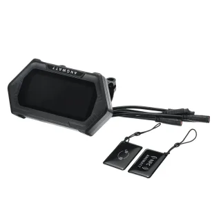 ANGWATT 48V-52V Center Screen For ANGWATT CS1ANGWATT CS1 Pro Electric Scooter Meter LCD Display Record Waterproof Spee