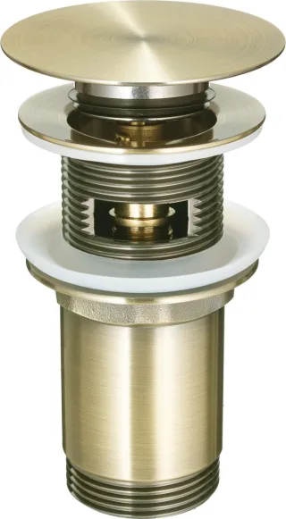 Neuesbad für Waschbecken, Rund, mit SLEEVE, Messing NB1DENHCM10U1