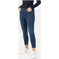 STOOKER WOMEN 5-Pocket-Jeans Rio Denim Strass Skinny Fit Jeans Skinny Fit Casual Clean Wash Denim Jeans Magic Shape Effekt für Damen