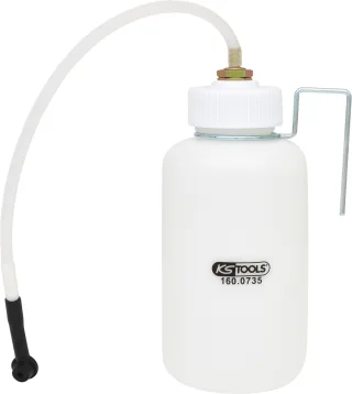 KS Tools Bremsflüssigkeits-Auffangflasche, 1 Liter - 160.0735