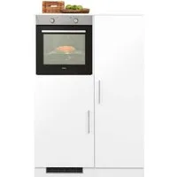 wiho Küchen Küche "Cali", Back-/Kühlmodul, wahlweise mit E-Geräten, Breite 110 cm