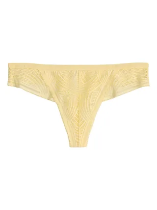 Marc O'Polo Damen String Timeless LaceString Slip, Tanga, Mini String
