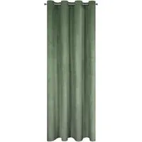 Design91 Vorhang Samtvorhänge 140x250 cm (1 St), Ösen, blickdicht, Samt, Wohnzimmer