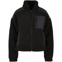 URBAN CLASSICS Winterjacke Urban Classics Damen Ladies Sherpa Mix Jacket (1-St)