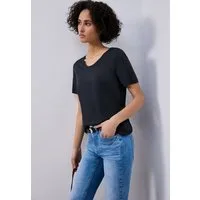 STREET ONE T-Shirt Style Gerda mit femininem V-Ausschnitt