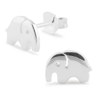 Elefanten Ohrringe aus 925 Silber