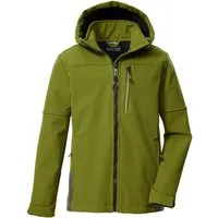 Killtec Softshelljacke KOW 226 BYS SFTSHLL JCKT Wind- und wasserabweisende Kinder-Softshelljacke, Fleece, Reflektoren