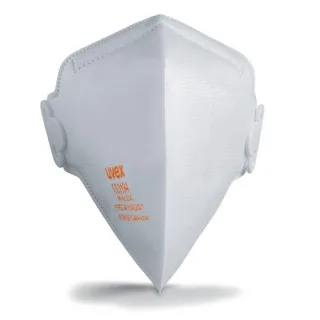 uvex silv-Air classic 3200 Atemschutzmaske FFP2 Retailverpackung - Inhalt: 3 Stück  weiß one size - 8753200
