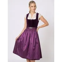 MarJo Dirndl Dirndl Tschirn 70cm Länge brombeer