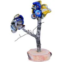 Deggelbam Magnethalter Das Original! Deckelbaum Kronkorkenhalter Magnetbaum (Geburtstagsgeschenk Männergeschenk, Weihnachtsgeschenk Vatertagsgeschenk), Handgemacht in Bayern / Einzigartig / Hingucker / Super praktisch