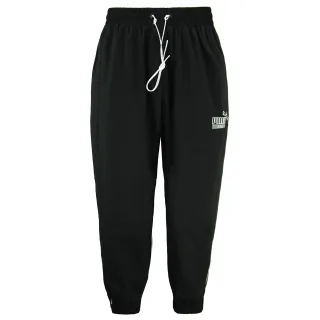 Puma King Logo gewebte Trackhosen Schwarze Herren Jogger 598418 01
