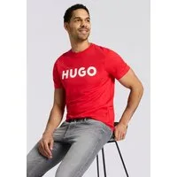 HUGO T-Shirt Dulivio Rundhalsausschnitt, Regular Fit, Must have Basic