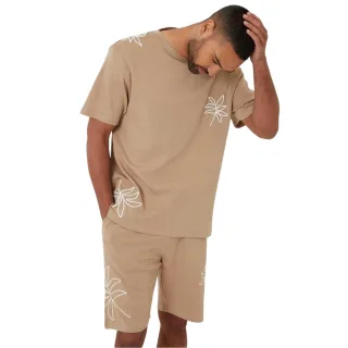 Threadbare - "Granada" T-Shirt für Herren (Steinfarben)