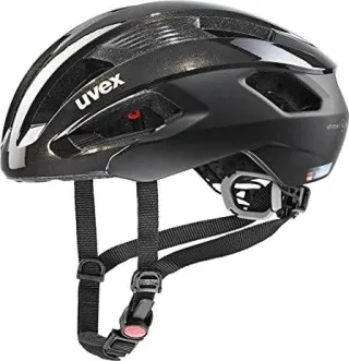 Uvex Rise CC Rennrad-Helm black - goldflakes matt 52-56 cm