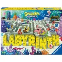 Ravensburger Spiel SpongeBob Labyrinth, Gesellschaftsspiel & Brettspiel, Made in Europe
