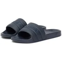 Tommy Hilfiger HILFIGER PAD PERF POOL SLIDE Pantolette, Sommerschuh, Badepantolette mit Logoschriftzug