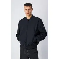 Champion Blouson mit durchgehendem Reißverschluss, aus Stoff, unifarben