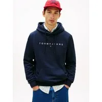 Tommy Jeans Hoodie TJM REGULAR LINEAR LOGO HOODIE EXT mit Logo-Stickerei
