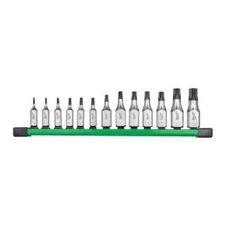 Milwaukee Sicherheits-TX Bit-Steckschlüsseleinsatz 1/4" und 3/8" Set 13-teilig - 4932500432