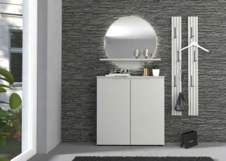 Bresta Garderobe geringe Tiefe