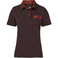 Parforce Essential Poloshirt Damen Poloshirt Waldtier-Detail