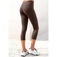 LASCANA Caprileggings mit breitem weichem Bündchen, Loungewear