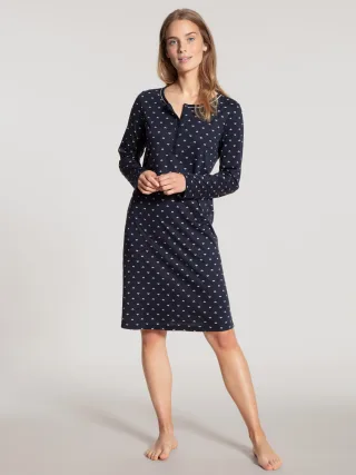 CALIDA - DAMEN Sleepshirt dark lapis blue - Gr. - S