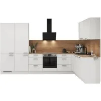 nobilia® Winkelküche Bergen, individuell anpassbar, gratis Küchenplanung mit Profis, (Breite 613.2 cm), vormontiert, wahlw. mit E-Geräten, inkl. Lieferung