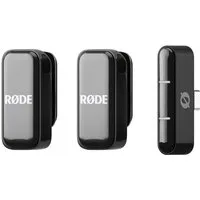 RØDE Rode Wireless Micro Drahtloses Mikrofon-System USB-C Digitales Aufnahmegerät (Drahtlos-Mikrofonsystem für Smartphones mit USB-Typ-C)