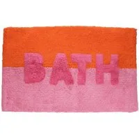 Rex London Badematte Badmatte 80x50cm buntes Motiv Badvorleger, Baumwolle