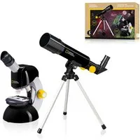 NATIONAL GEOGRAPHIC NATIONAL GEOGRAPHIC Teleskop + Mikroskop Set Kindermikroskop