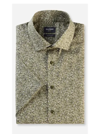 OLYMP - Modern fit: Hemd grün - Gr. - 40