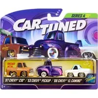 CARTUNED Spielzeug-Auto CarTuned, 3 Pack S3 Asst, (Set, 3-tlg)
