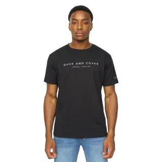 Duck and Cover - "Crytons" T-Shirt für Herren, Schwer (Schwarz)