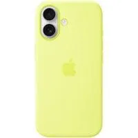 Silikon Case mit MagSafe, Handyhülle neon-gelb, iPhone 17