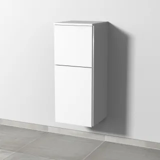 Sanipa 3way Mittelschrank mit 1 Tür und 1 Auszug, Weiß-Soft, BR12643 BR12643