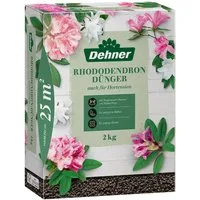 Dehner Gartendünger Rhododendrondünger, mit Langzeitwirkung, 2 kg, für ca 25 qm, 25 m², organisch-mineralische NPK-Dünger, mit Sofortwirkung