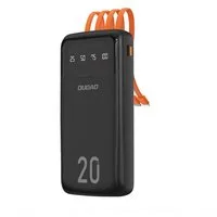 Dudao K6Pro + Powerbank 20000 mAh (5 V), 3 integrierte Ladekabel und Prozentdisplay für 20000 mAh