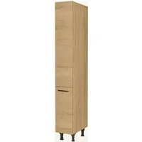 nobilia® Apothekerschrank "Structura", mit 5 Einhängekörben, Breite 30 cm, Höhe 216,6 cm, vormontiert, Ein- und Auszugsdämpfung SoftStoppPro