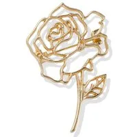 Aniston JEWELRY & WATCHES Brosche Schmuck Geschenk Messing Ansteckschmuck Rose