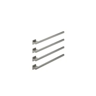 Dornbracht Handtuchwärmer 83314980-99 Wandmontage, Dark Platinum gebürstet