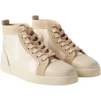 CHRISTIAN LOUBOUTIN Sneakers Louis Orlato Schuhe Turnschuhe Camo High Top Trainers Sneaker