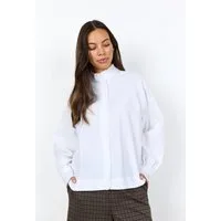 soyaconcept Langarmbluse SC-NETTI 138 Materialmix, Rüschen